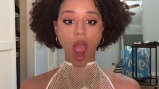 Stormi Maya Nude Sheer Mesh Top Onlyfans Video Leaked